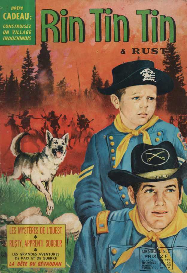 Scan de la Couverture Rintintin Rusty n 6